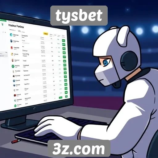 Análise das funcionalidades do site tysbet